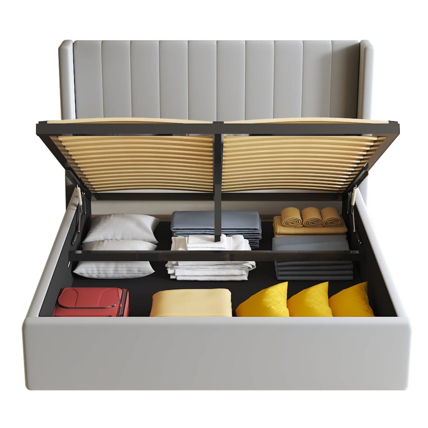 Letto contenitore sollevabile Jenny