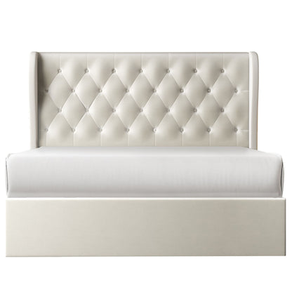 Letto contenitore sollevabile Brittany