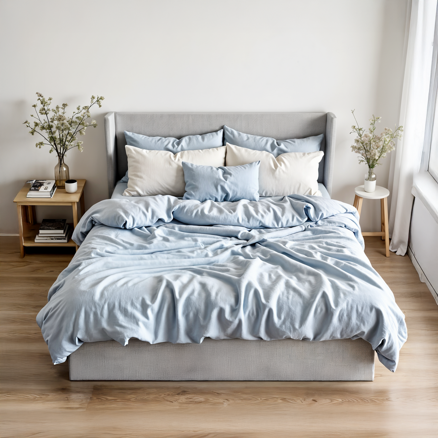 Letto contenitore sollevabile Aura