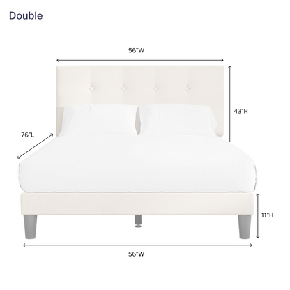 Letto a piattaforma Dora 