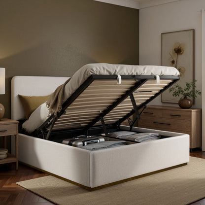 Letto contenitore sollevabile Eira