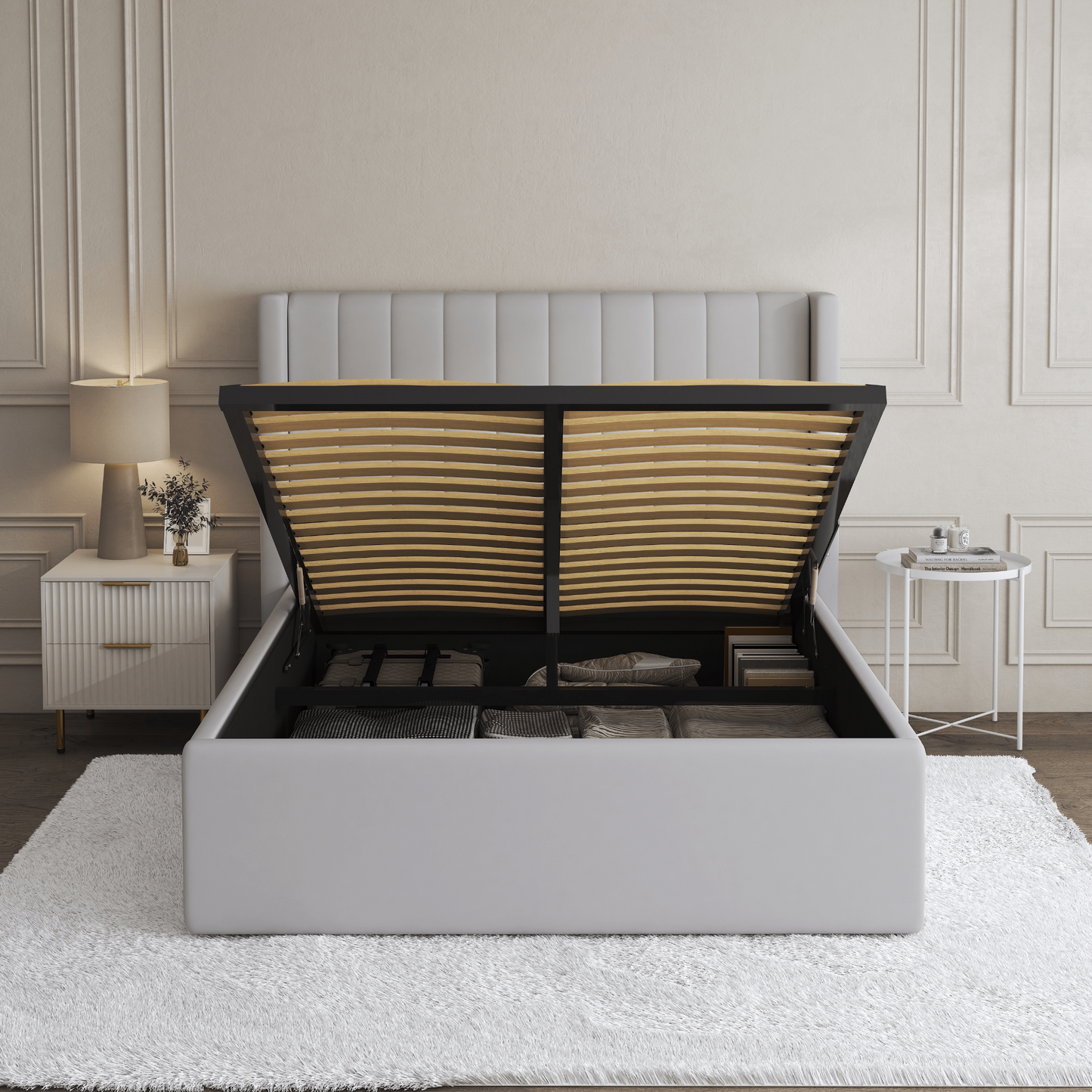 Letto contenitore sollevabile Jenny 