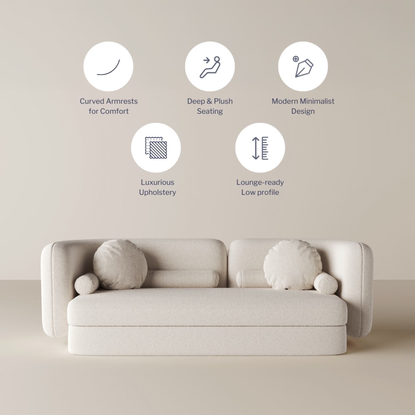 Divano a due posti Juniper