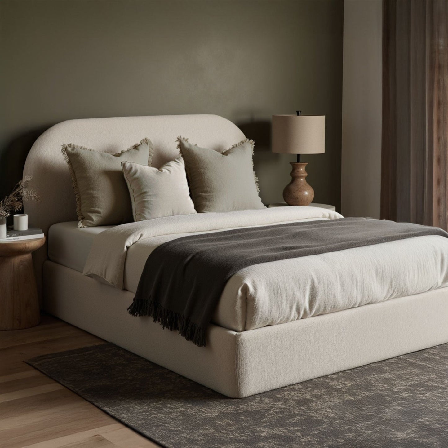 Letto contenitore sollevabile Lunel