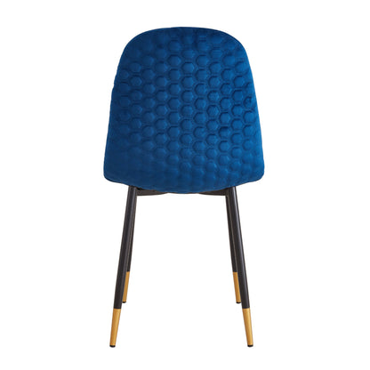 Sedia in velluto di visone