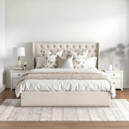 Letto contenitore sollevabile Nora