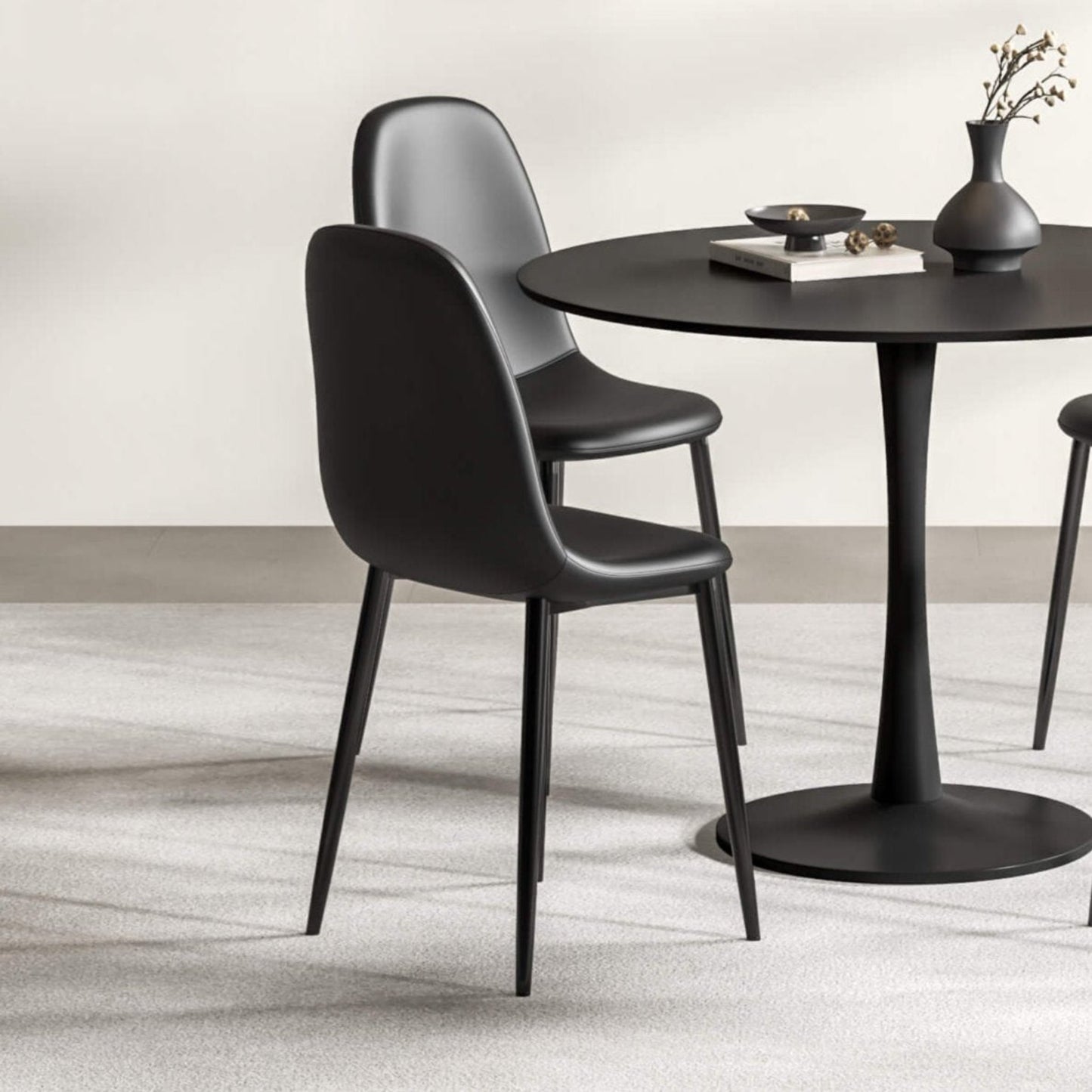 Sedia Sera in pelle PU