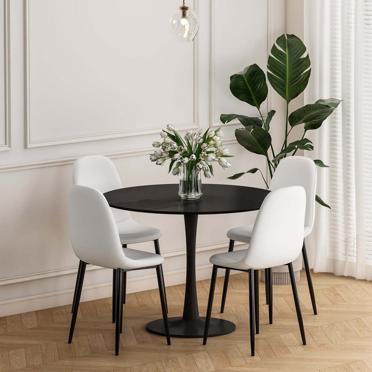 Sedia Sera in pelle PU