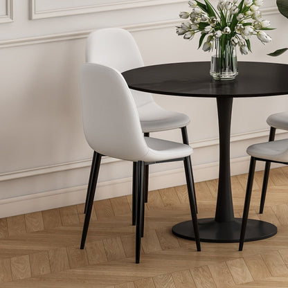 Sedia Sera in pelle PU